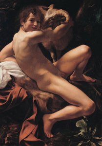 Saint John the Baptist by Michelangelo Merisi Caravaggio
